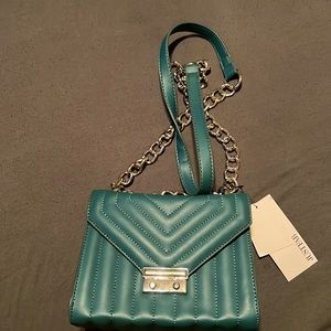Turquoise crossbody bag